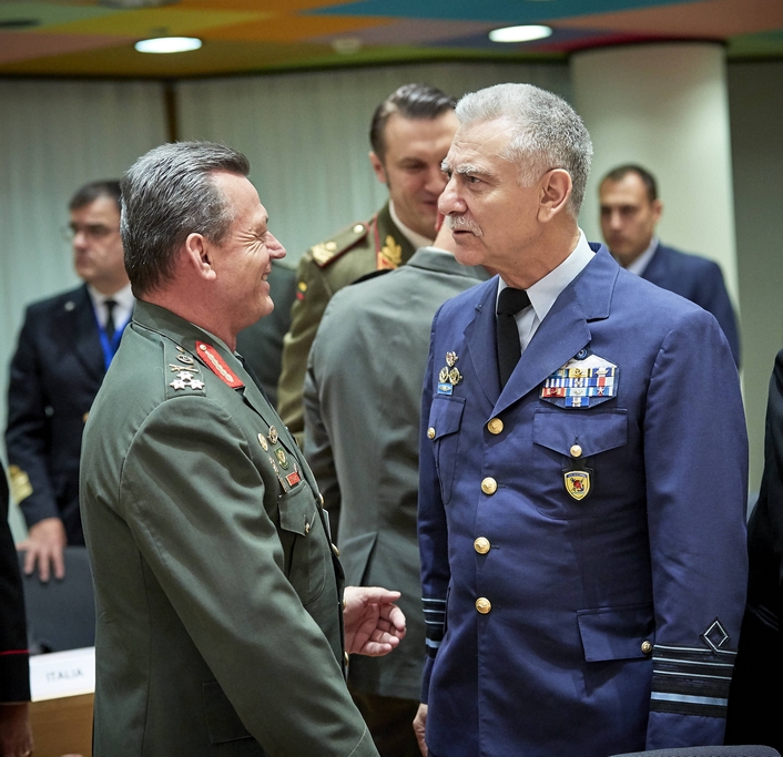 Chief of Defense (CHOD) Participates in EU and NATO Military Conference ...